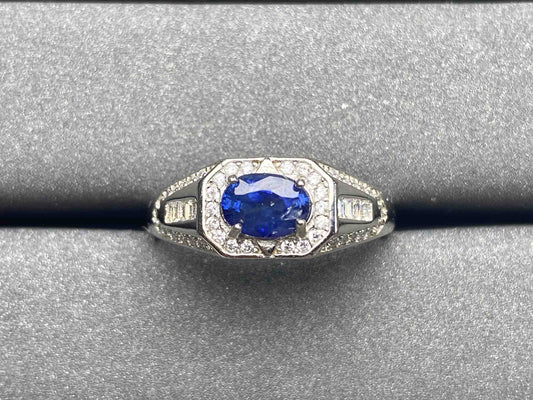 A472 Blue Sapphire Ring