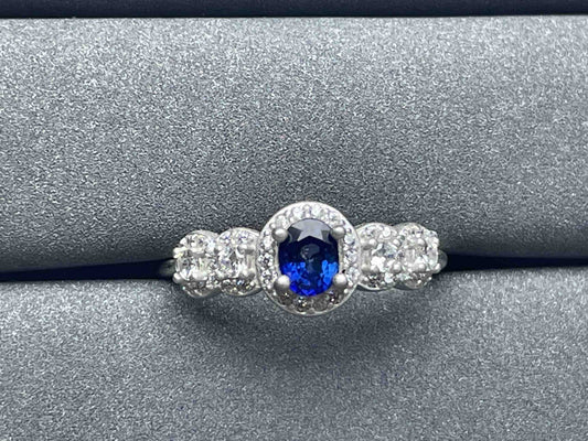 A1000 Blue Sapphire Ring