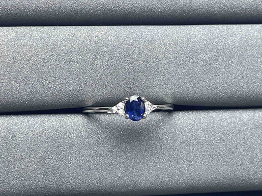 A1012 Blue Sapphire Ring