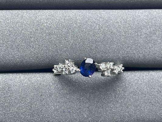 A1015 Blue Sapphire Ring