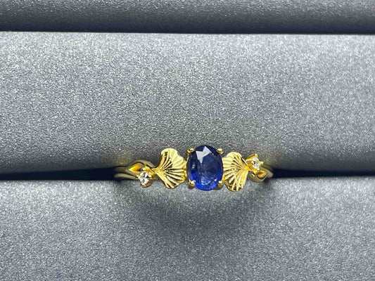 A1023 Blue Sapphire Ring