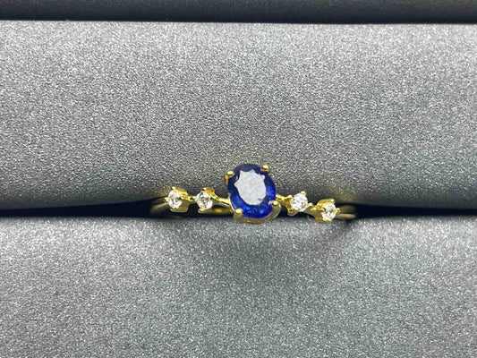 A1030 Blue Sapphire Ring