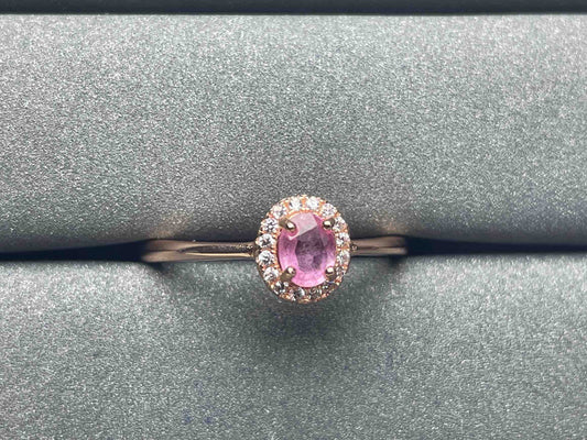 A1037 Pink Sapphire Ring