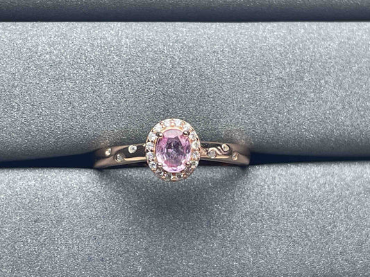 A1038 Pink Sapphire Ring