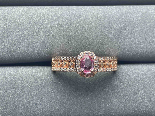 A1041 Pink Sapphire Ring