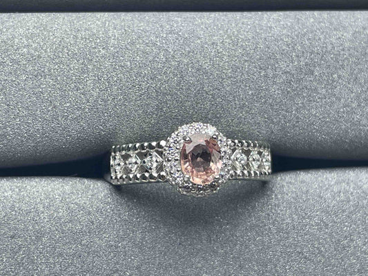 A1042 Pink Sapphire Ring