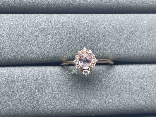 A1045 Pink Sapphire Ring