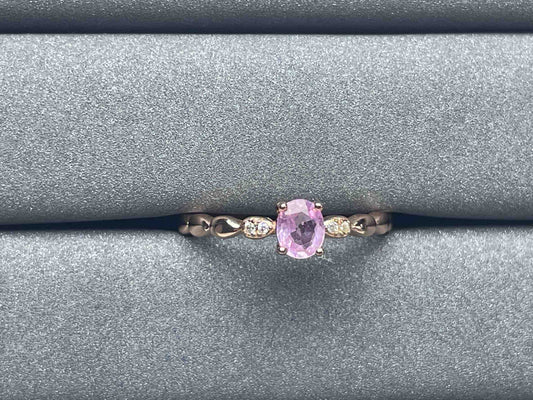 A1048 Pink Sapphire Ring