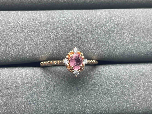 A1054 Pink Sapphire Ring