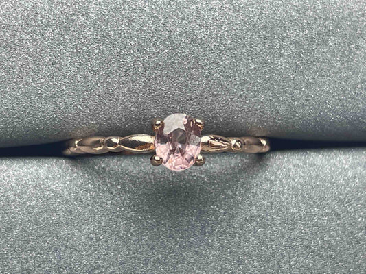 A1055 Pink Sapphire Ring