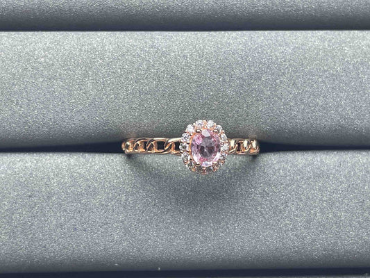 A1064 Pink Sapphire Ring
