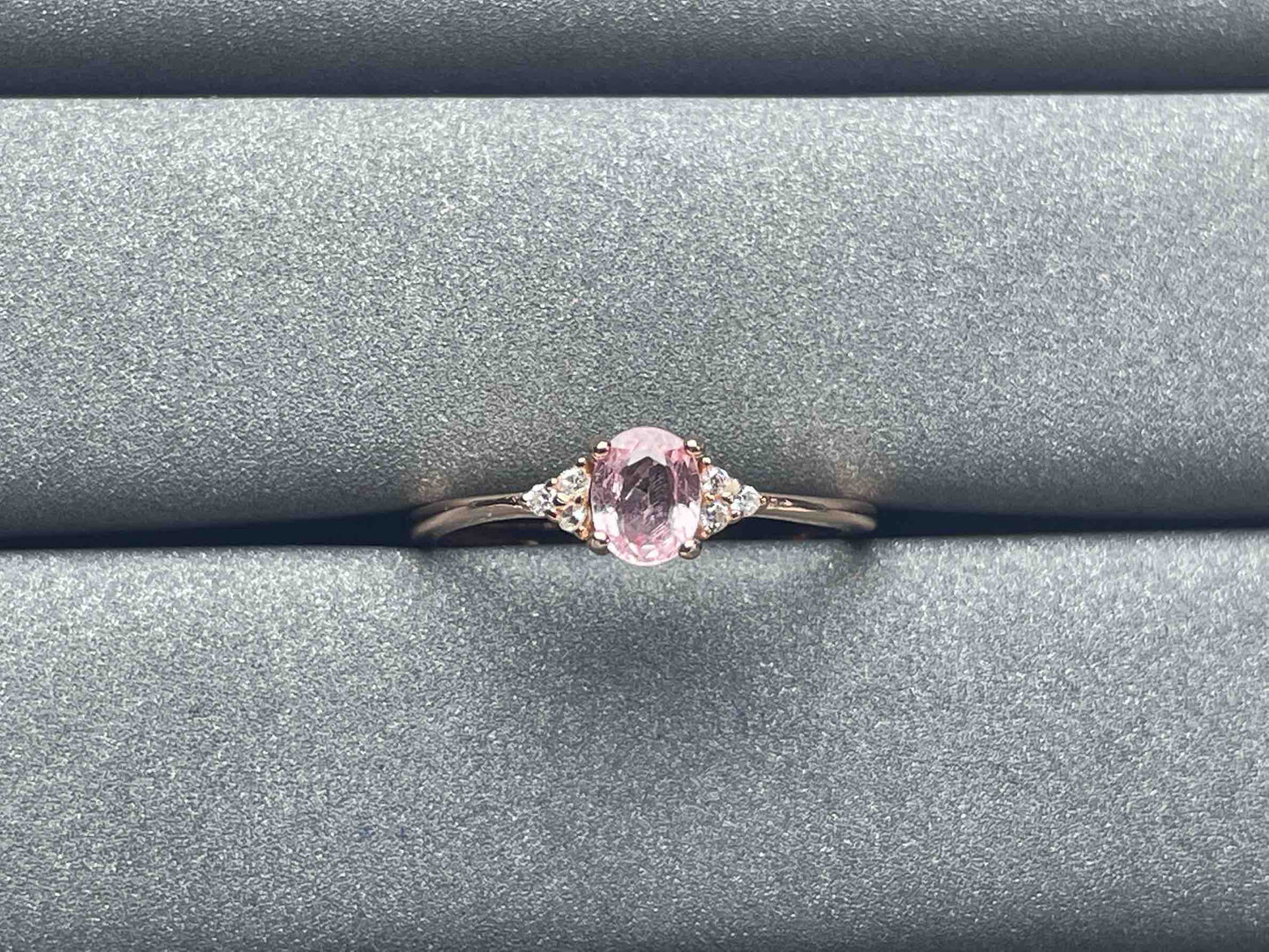 A1067 Pink Sapphire Ring