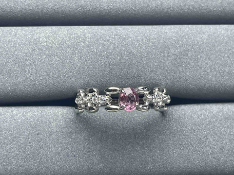 A1069 Pink Sapphire Ring