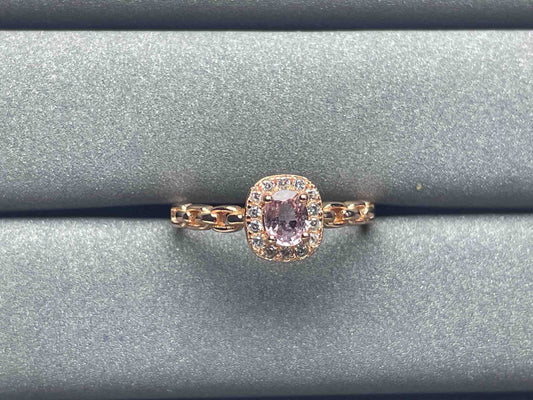 A1098 Pink Sapphire Ring