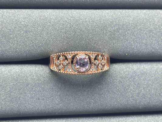 A1101 Pink Sapphire Ring
