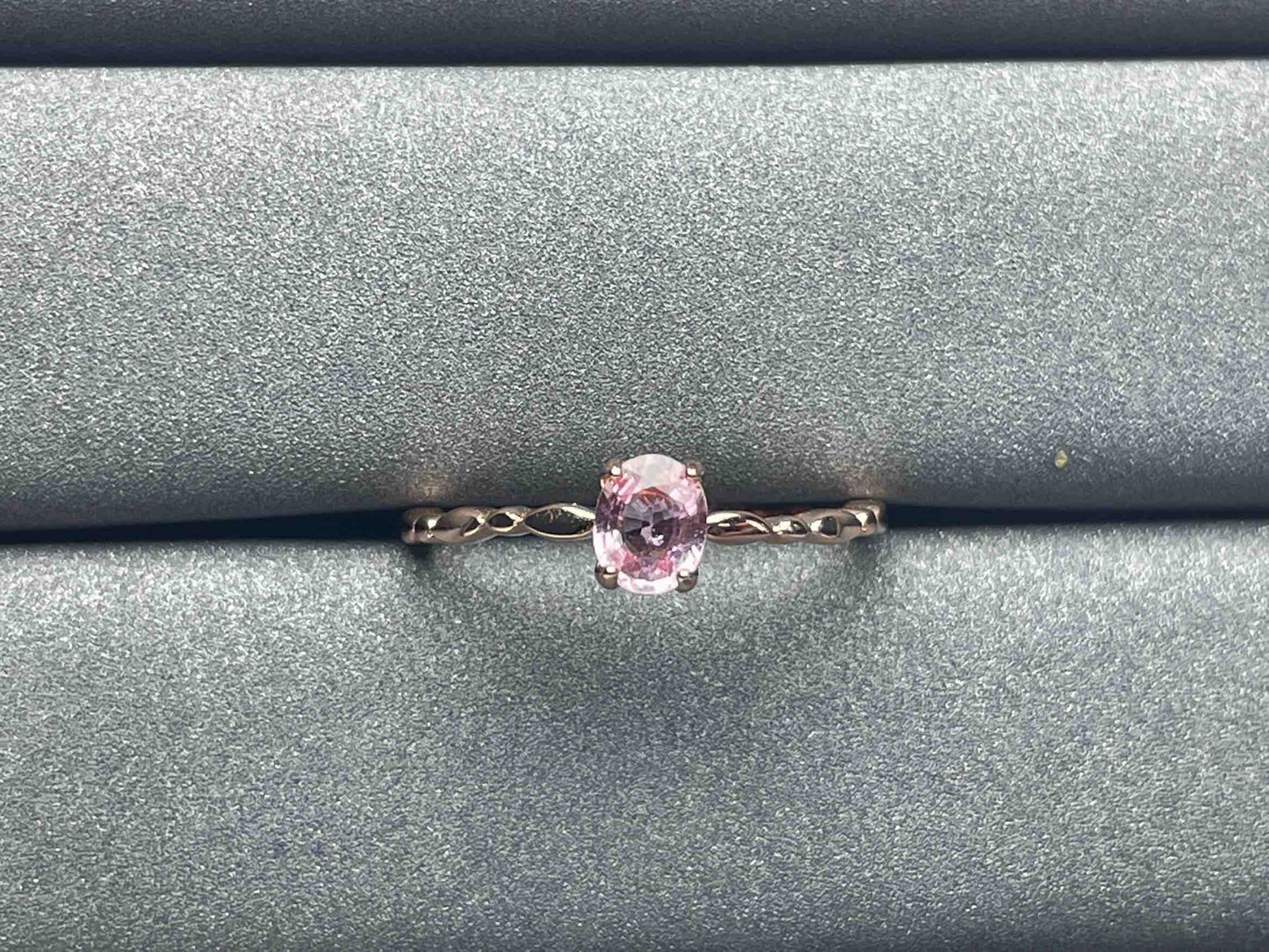 A1102 Pink Sapphire Ring