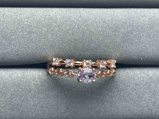 A1103 Pink Sapphire Ring