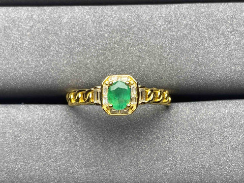 A110 Emerald Ring