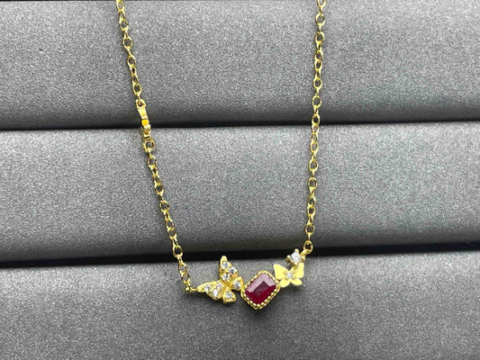 A1147 Ruby Necklace