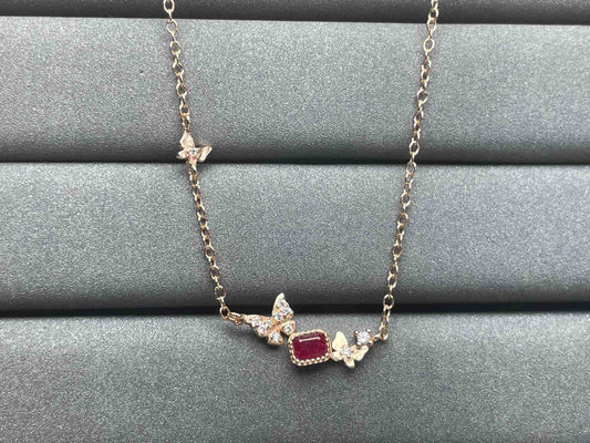 A1148 Ruby Necklace