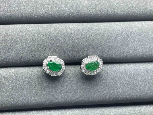 A1171 Emerald Earrings