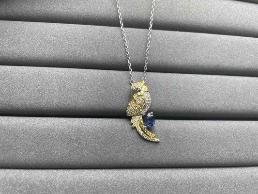 A1189 Blue Sapphire Necklace