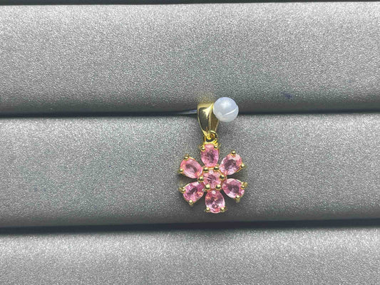 A1251 Pink Sapphire Pendant
