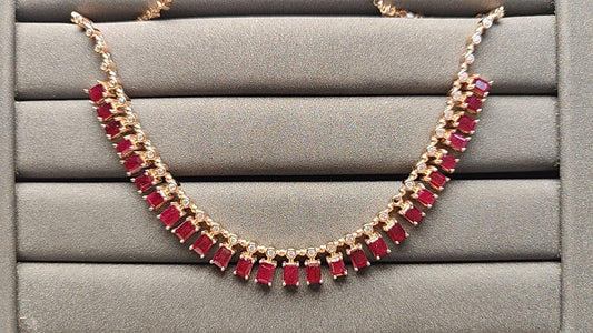 A1254 Ruby Necklace