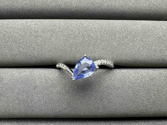 A1283 1ct Cornflower Sapphire Ring