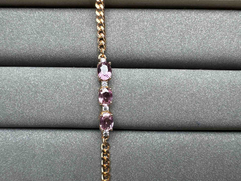 A1292 Purple Sapphire Bracelet