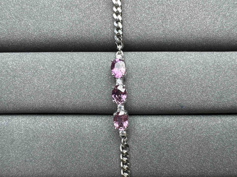 A1293 Purple Sapphire Bracelet