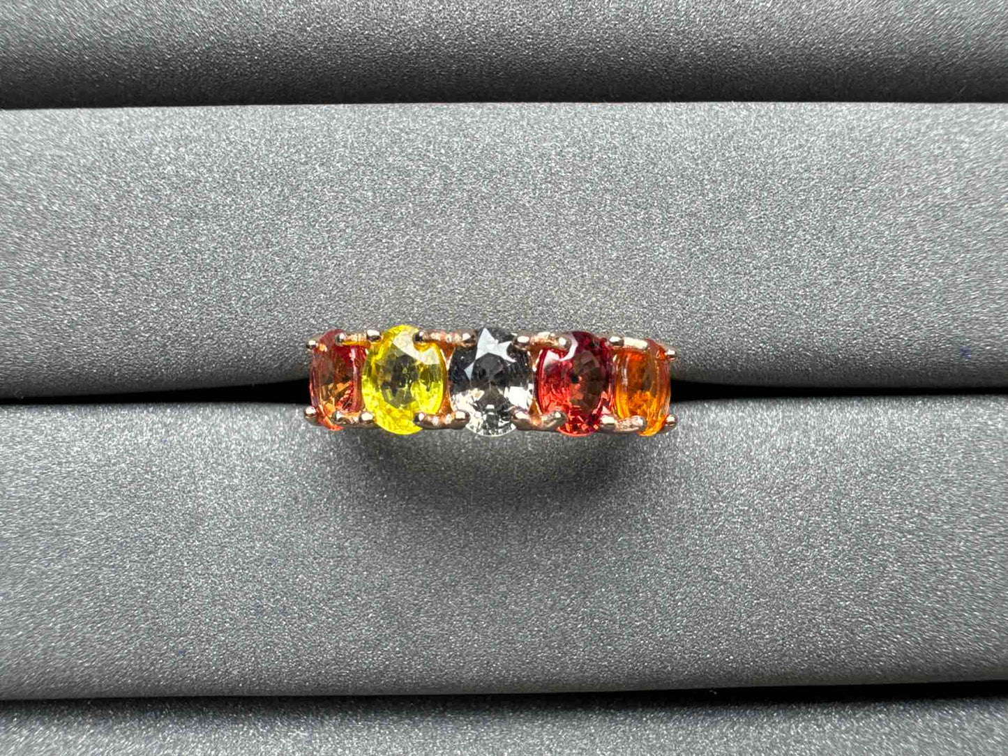 A1303 Colorful Sapphire Ring