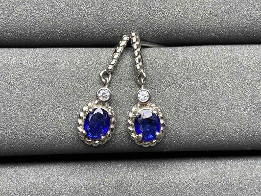 A1312 Blue Sapphire Earrings
