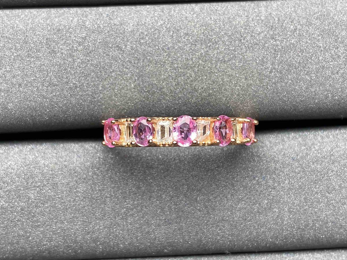 A1314 Pink Sapphire Ring