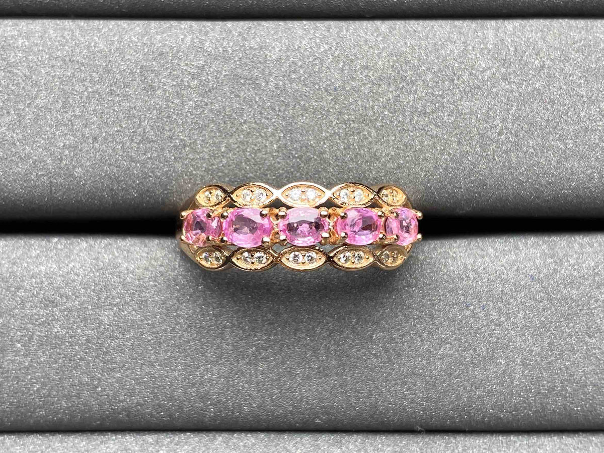 A1321 Pink Sapphire Ring