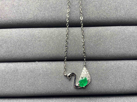 A144 Emerald Necklace