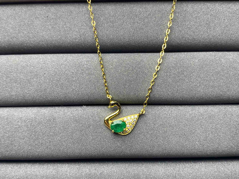 A147 Emerald Necklace