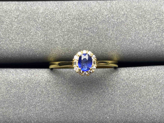 A1547 Blue Sapphire Ring