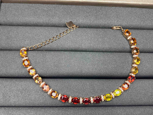 A1577 Colorful Sapphire Bracelet