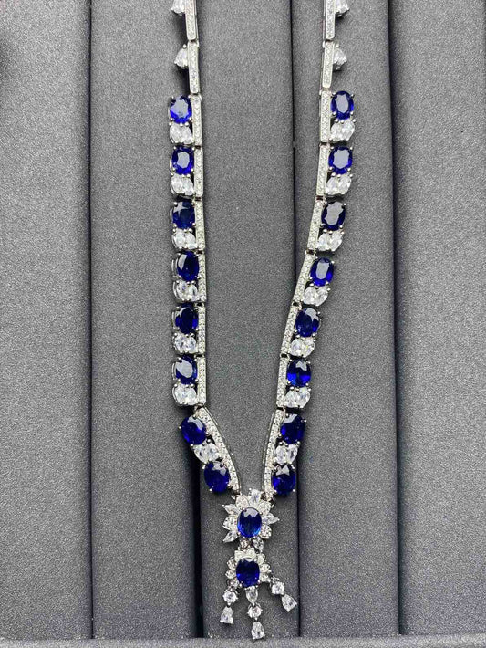 A1581 Blue Sapphire Necklace