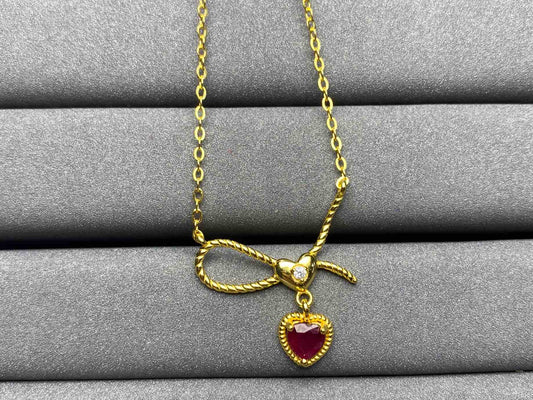 A1590 Ruby Necklace