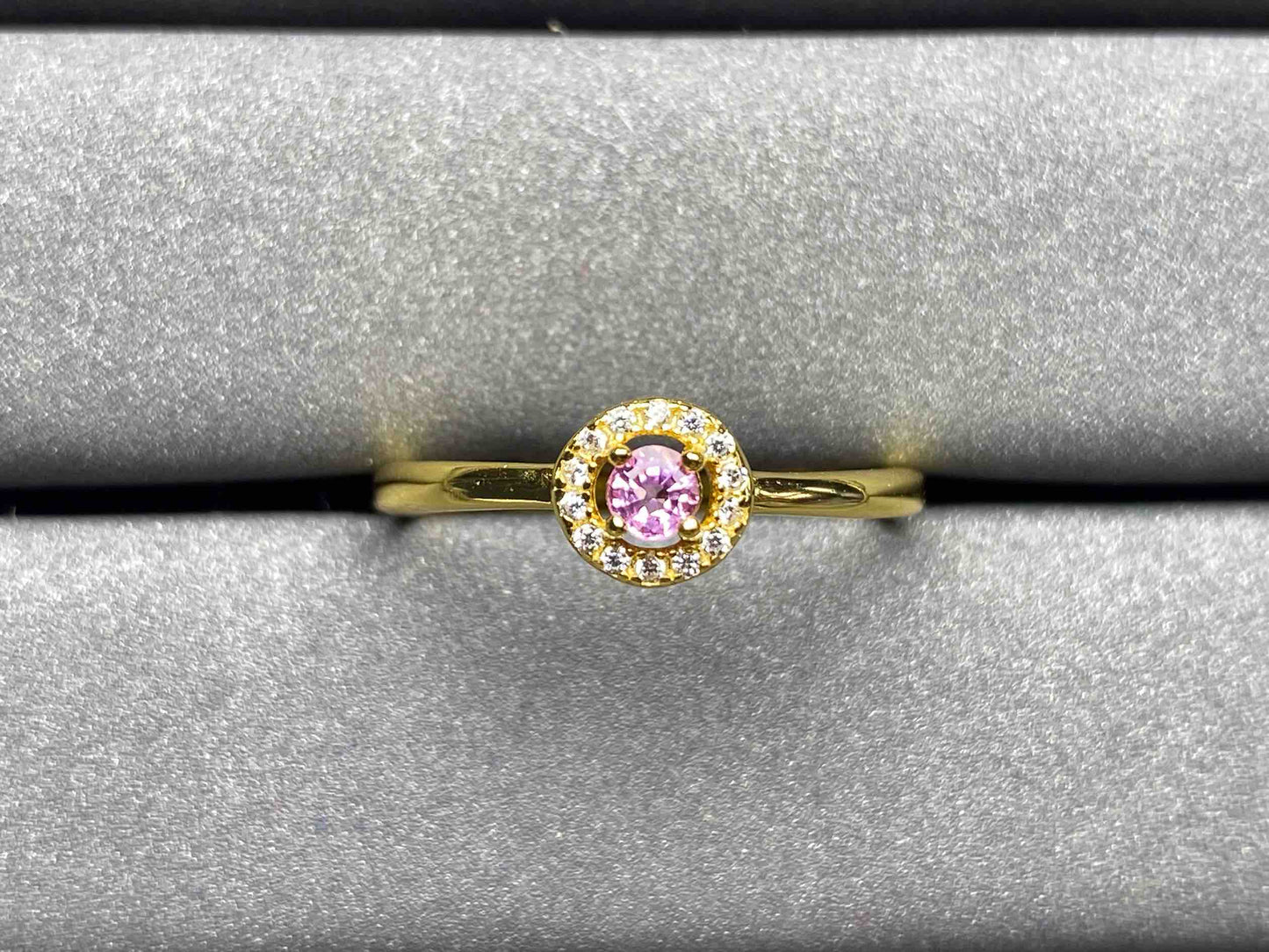 A1592 Pink Sapphire Ring