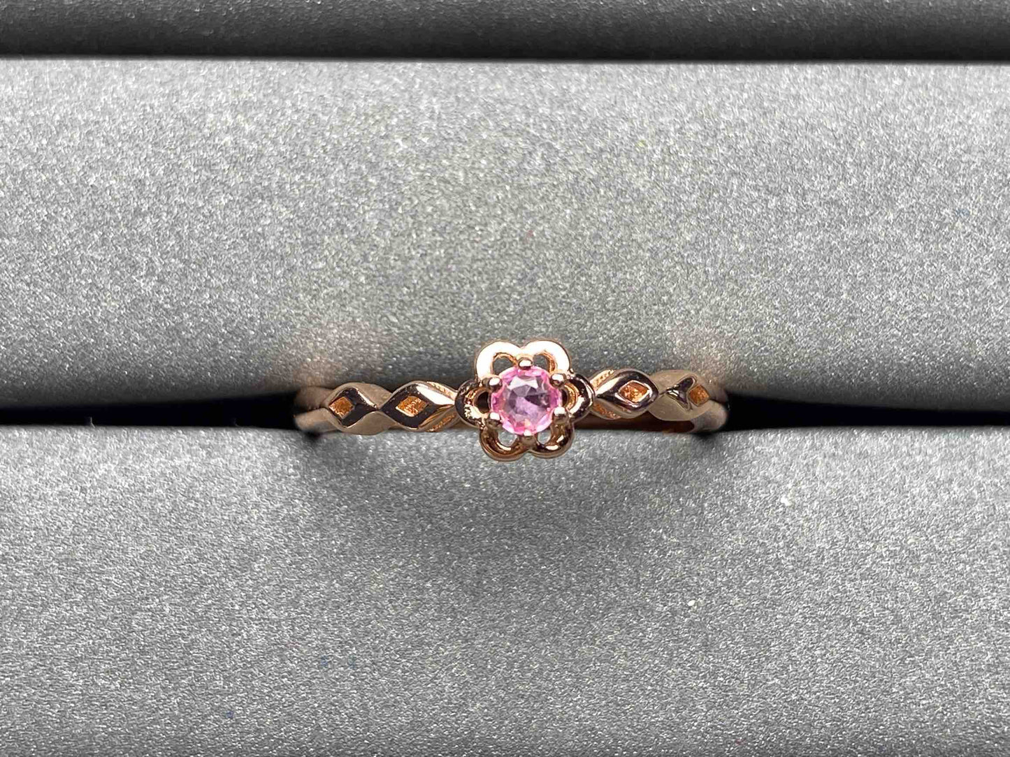 A1603 Pink Sapphire Ring