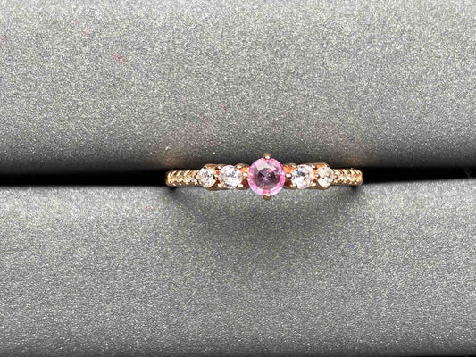 A1621 Pink Sapphire Ring