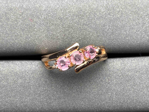 A1624 Pink Sapphire Ring