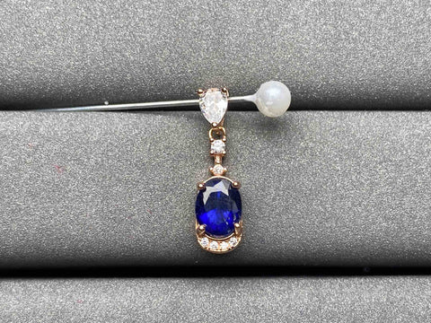 A1635 Blue Sapphire Pendant