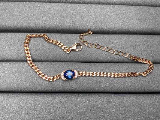 A1637 Blue Sapphire Bracelet