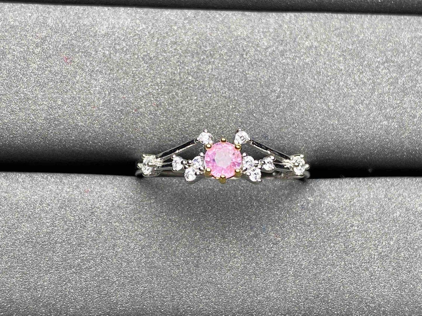 A1656 Pink Sapphire Ring