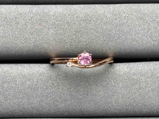 A1658 Pink Sapphire Ring