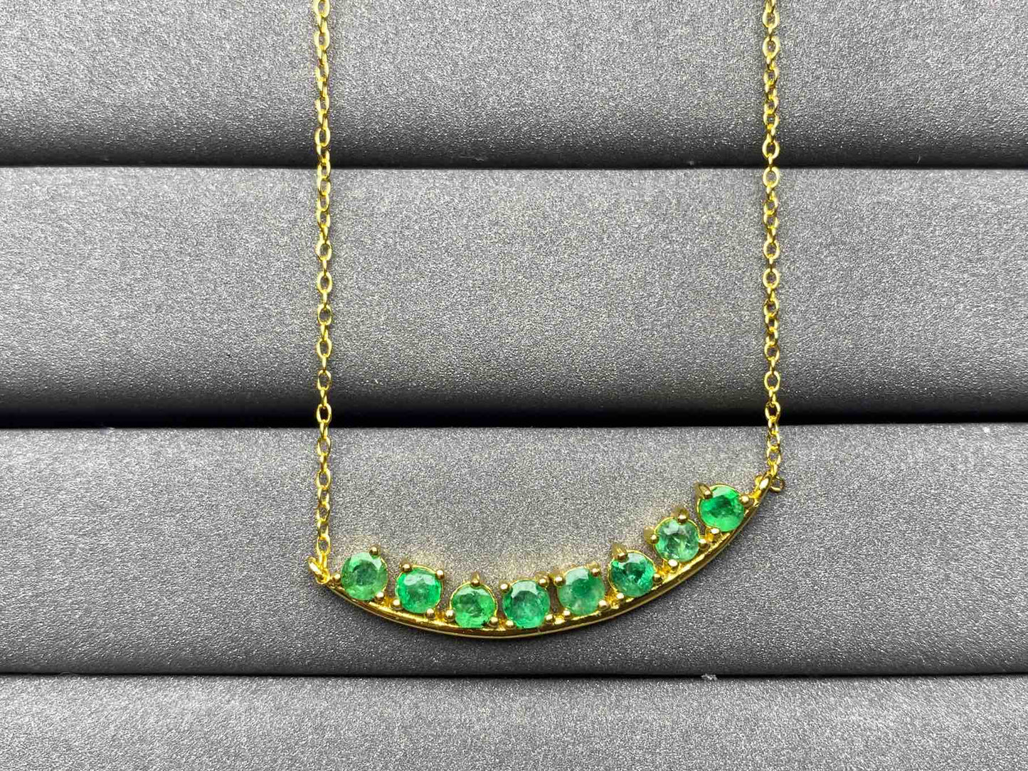 A166 Emerald Necklace